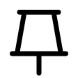 Icon Push Pin Simple